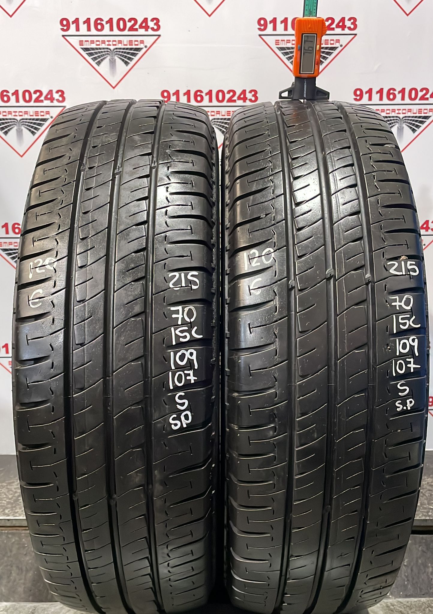 MICHELIN AGILIS USADO  215/70 R15C 109/107 S